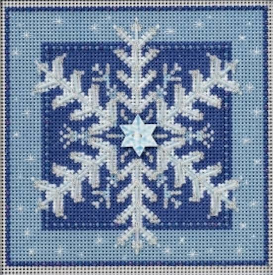 Kits _ Patterns Mill Hill Winter Series MH14-1635 Crystal Snowflake Every Sewer Needs Australia