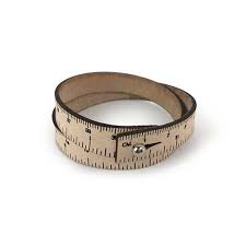 Tape Measures Wrist Ruler Leather Light.png Every Sewer Needs Australia