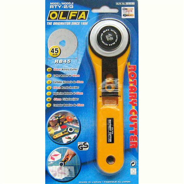 OLFA Rotary Cutter 45mm (RTY2/G) Every Sewer Needs